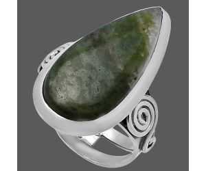 Serpentine Ring size-7 SDR220123 R-1094, 11x24 mm