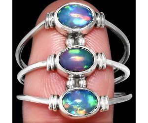 Ethiopian Opal Ring size-10 SDR222664 R-1566, 5x7 mm