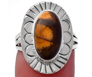 Outback Jasper Ring size-7 SDR223023 R-1432, 8x14 mm