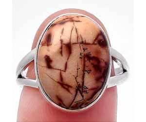 Indian Paint Gemstone Ring size-7 SDR223156 R-1002, 12x16 mm