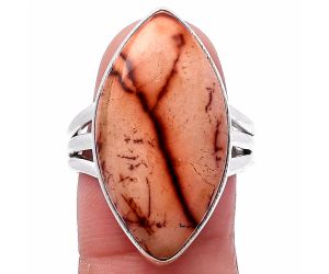 Indian Paint Gemstone Ring size-8.5 SDR223171 R-1003, 14x27 mm