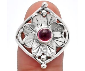 Floral - Natural Multi Tourmaline Ring size-9 SDR225406 R-1515, 5x5 mm