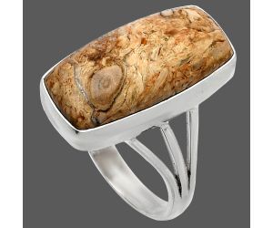 Rock Calcy Ring size-9.5 SDR225488 R-1003, 10x21 mm