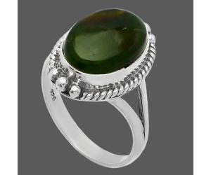Chrome Chalcedony Ring size-9.5 SDR225610 R-1253, 11x15 mm