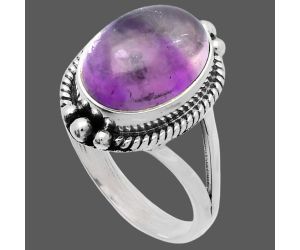 Super 23 Amethyst Mineral From Auralite Ring size-9 SDR225715 R-1253, 10x14 mm