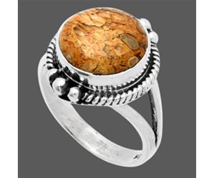 Rock Calcy Ring size-7 SDR225792 R-1253, 11x11 mm
