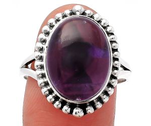 Super 23 Amethyst Mineral From Auralite Ring size-9.5 SDR225986 R-1154, 12x15 mm