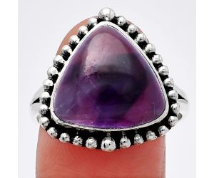 Super 23 Amethyst Mineral From Auralite Ring size-9.5 SDR226021 R-1154, 14x14 mm