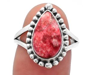 Pink Thulite Ring size-8 SDR226061 R-1154, 8x14 mm