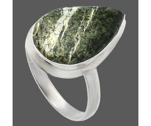 Natural Chrysotile Ring size-10 SDR226320 R-1007, 13x20 mm