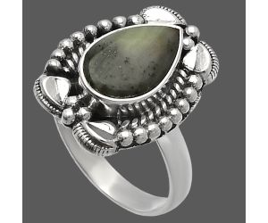 Serpentine Ring size-7 SDR226686 R-1598, 8x12 mm
