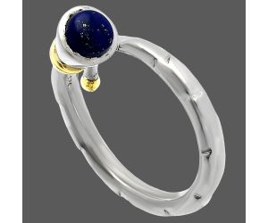 Lapis Lazuli Ring size-9 SDR227042 R-1248, 6x6 mm