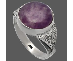 Purple Lepidolite Ring size-8 SDR227204 R-1475, 12x12 mm