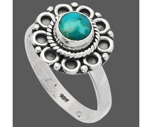 Nevada Turquoise Ring size-8 SDR227284 R-1256, 6x6 mm