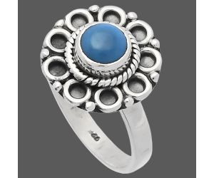 Owyhee Opal Ring size-7.5 SDR227286 R-1256, 6x6 mm