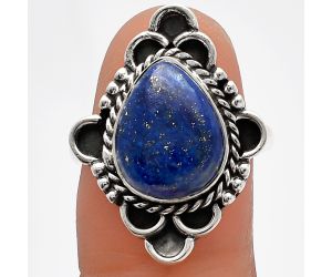 Lapis Lazuli Ring size-8 SDR227570 R-1229, 10x13 mm