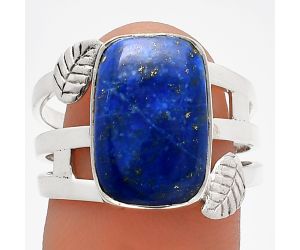 Lapis Lazuli Ring size-8.5 SDR227727 R-1400, 10x14 mm
