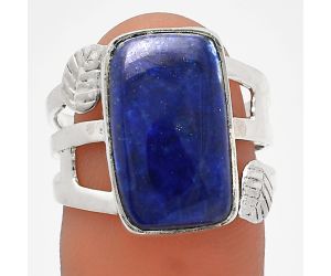 Lapis Lazuli Ring size-7 SDR227754 R-1400, 10x16 mm