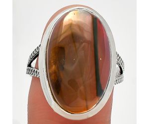 Montana Agate Ring size-9 SDR227832 R-1008, 13x21 mm