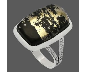 Apache Gold Healer's Gold Ring size-9 SDR227869 R-1005, 13x20 mm