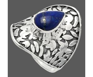 Lapis Lazuli Ring size-6 SDR228705 R-1370, 7x10 mm