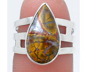 Rare Cady Mountain Agate Ring size-7 SDR228926 R-1400, 9x17 mm