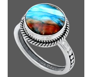 Spiny Oyster Turquoise Ring size-7.5 SDR229273 R-1066, 11x11 mm