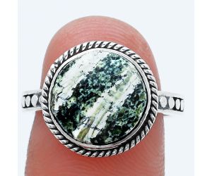 Natural Chrysotile Ring size-8 SDR229275 R-1066, 12x12 mm