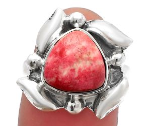 Pink Thulite Ring size-6.5 SDR229547 R-1125, 11x11 mm