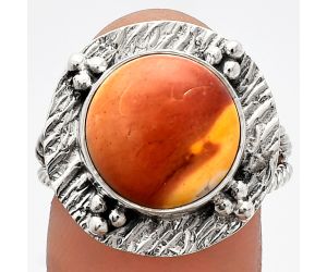 Red Mookaite Ring size-8 SDR229887 R-1722, 12x12 mm