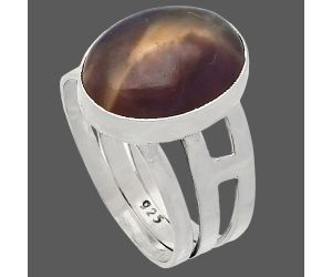 Amethyst Sage Agate Ring size-9.5 SDR230319 R-1400, 12x16 mm