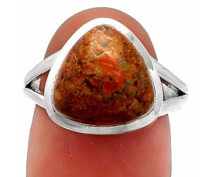 Rare Cady Mountain Agate Ring size-8 SDR230372 R-1005, 12x12 mm