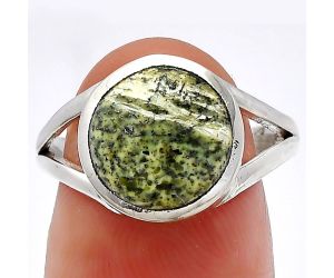 Natural Chrysotile Ring size-8 SDR230385 R-1005, 11x11 mm