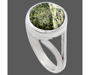 Natural Chrysotile Ring size-8 SDR230385 R-1005, 11x11 mm