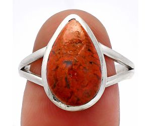Rare Cady Mountain Agate Ring size-9 SDR230387 R-1005, 9x15 mm