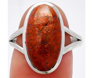 Rare Cady Mountain Agate Ring size-9 SDR230403 R-1005, 10x18 mm