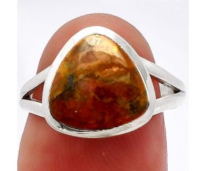 Rare Cady Mountain Agate Ring size-7 SDR230455 R-1005, 11x11 mm