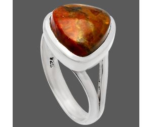 Rare Cady Mountain Agate Ring size-7 SDR230455 R-1005, 11x11 mm