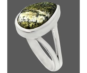 Natural Chrysotile Ring size-7 SDR230468 R-1005, 9x14 mm
