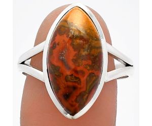 Rare Cady Mountain Agate Ring size-9.5 SDR230532 R-1005, 10x19 mm