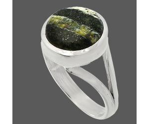 Natural Chrysotile Ring size-8 SDR230619 R-1005, 11x11 mm