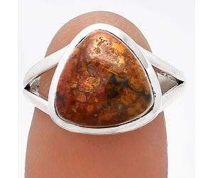 Rare Cady Mountain Agate Ring size-8 SDR230638 R-1005, 11x11 mm