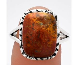 Rare Cady Mountain Agate Ring size-9.5 SDR230868 R-1074, 12x16 mm