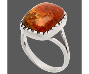Rare Cady Mountain Agate Ring size-9.5 SDR230868 R-1074, 12x16 mm