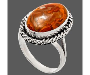 Rare Cady Mountain Agate Ring size-9.5 SDR231439 R-1014, 12x18 mm