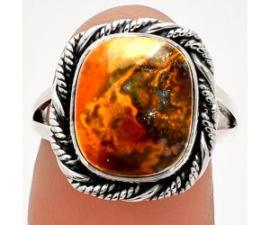 Rare Cady Mountain Agate Ring size-7 SDR231528 R-1014, 10x12 mm