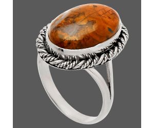 Rare Cady Mountain Agate Ring size-9.5 SDR231550 R-1014, 12x18 mm