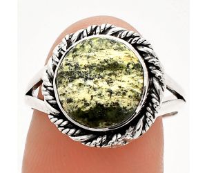 Natural Chrysotile Ring size-8 SDR231558 R-1014, 10x10 mm