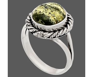 Natural Chrysotile Ring size-8 SDR231558 R-1014, 10x10 mm