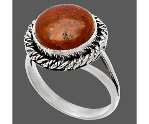Rare Cady Mountain Agate Ring size-9 SDR231606 R-1014, 12x12 mm